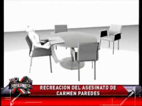 SuperXclusivo 7/17/12 - Recreación del asesinato de Carmen Paredes 2/2