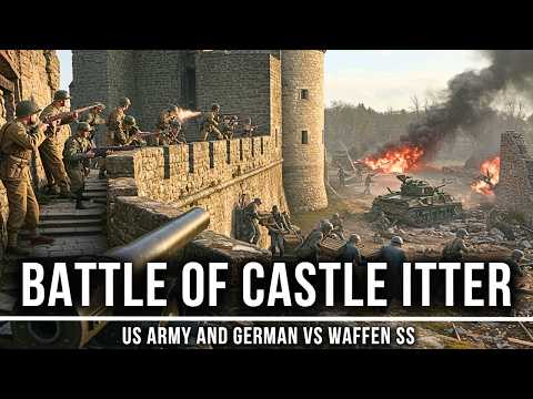 The ENTIRE Battle of Castle Itter | US & German VS Waffen SS | WW2 War Documentary | Fall Asleep To