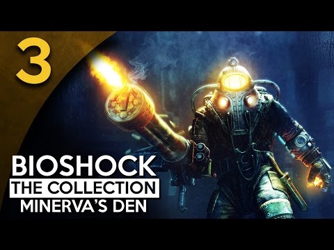Let's Play BioShock 2 Minerva's Den Remastered Part 3 - Robotic [BioShock Collection Blind Gameplay]