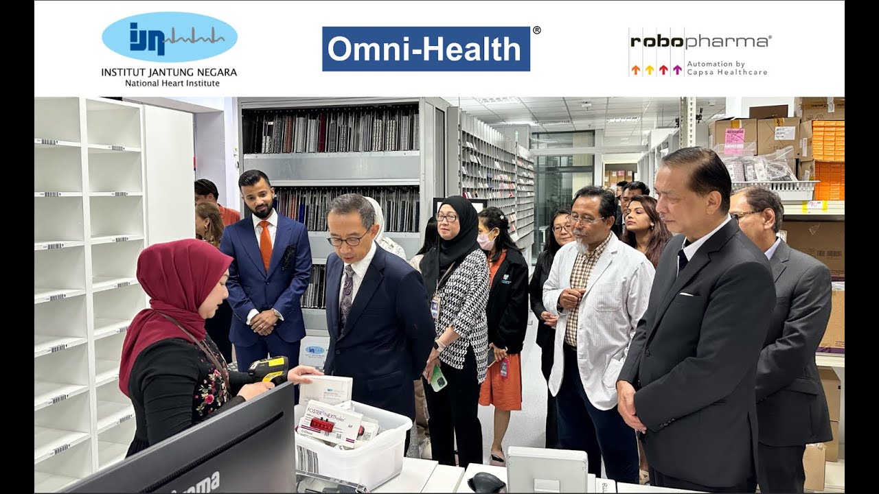 Omni-Health RoboPharma Out-Patient Pharmacy Solution Launch at Institut Jantung Negara