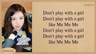Download lagu TWICE NAYEON MEEEEEE Lyrics mp3 Download lagu TWICE NAYEON MEEEEEE Lyrics mp3