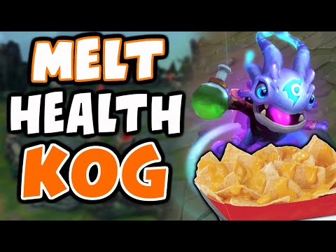 AD Kog'maw MELTS HP bars faster than cheese when I make nachos | 10.15 - League of Legends