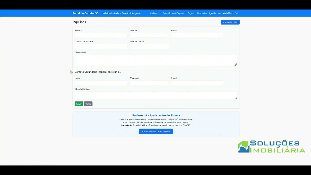 Vídeo Cobrança Detalhada