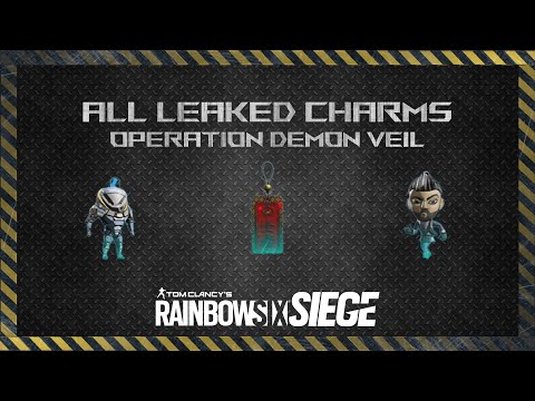 All *LEAKED* Charms of Operation Demon Veil - Rainbow Six Siege | R6 Leaks