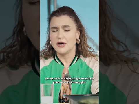 Şevval Sam Yunanca Şarkı Söyledi | Yunan Basınında Viral Oldu!