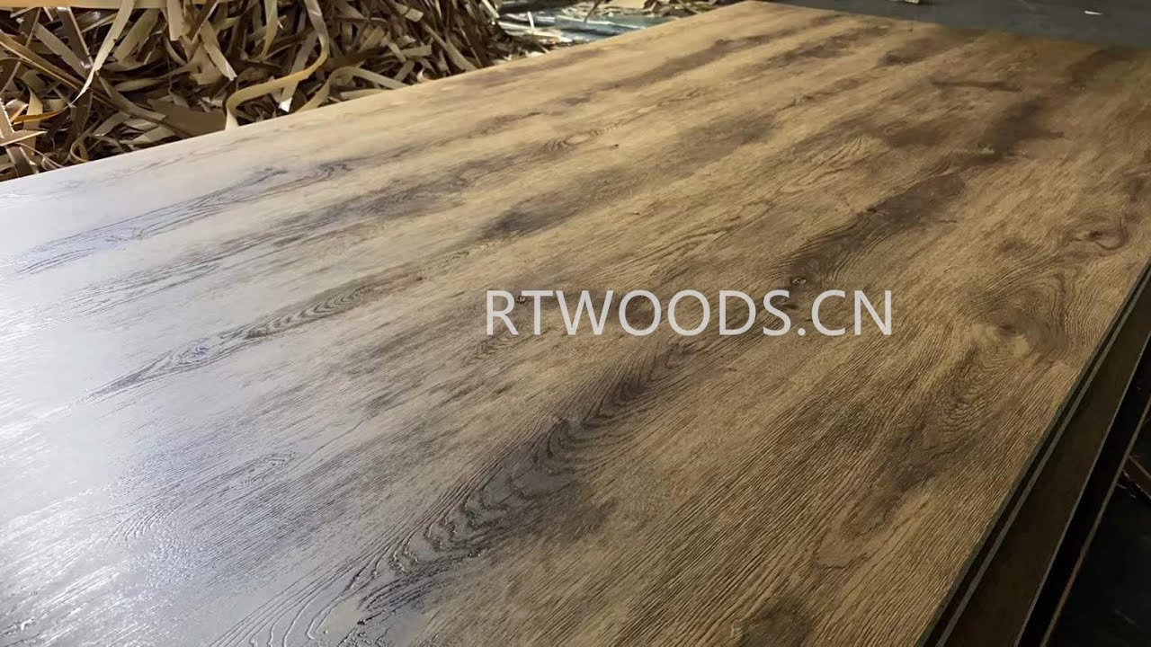 rtwoods synchronized melamine mdf chipboard plywood
