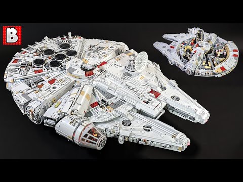 Ultimate Custom LEGO Millennium Falcon with Full Interior!