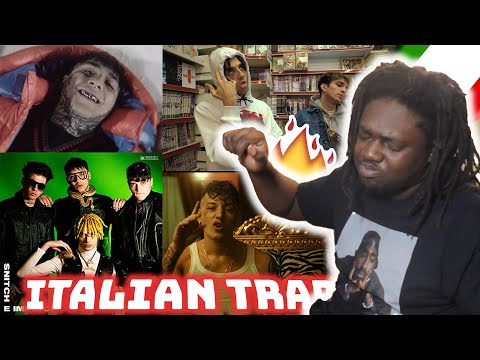 ITALIAN RAP/TRAP REACTION ft. DrefGold, FSK Satellite, Paky & Thelonious B. CUT