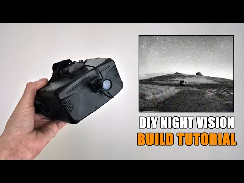 📷🌙 How I Built My Own Night Vision Goggles For £200