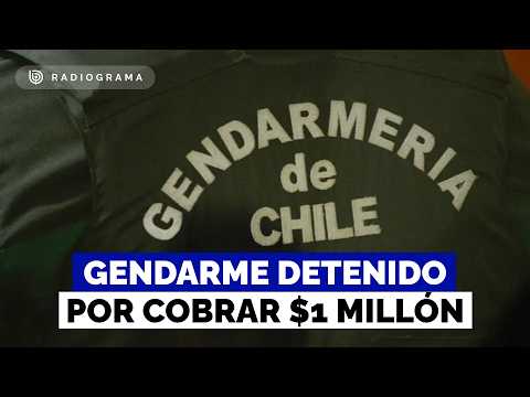 Escándalo en el Bío Bío: cae gendarme por cohecho y un delincuente con 143 detenciones