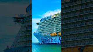Wonder of the Seas Departs Miami  🛳️ #cruise #dream #vacation #travel