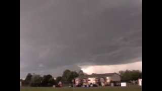 preview picture of video 'Wynnewood Oklahoma Storm 5'