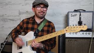Video thumbnail for Fender Telecaster Heritage 50's Model (MIJ) demo - Adrian Whyte by Adrian Whyte