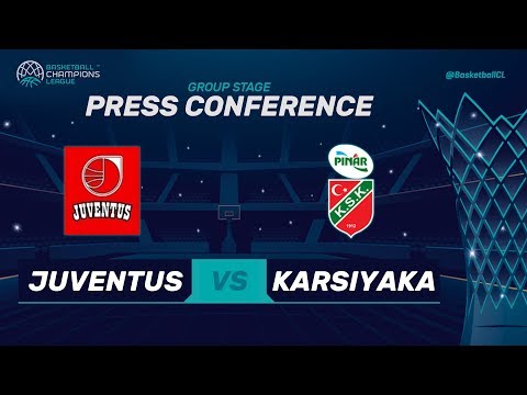 Juventus Utena v Pinar Karsiyaka - Press Conference - Basketball Champions League 2017-18
