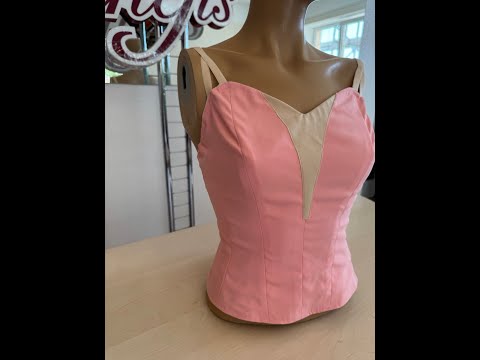 Basic bodice for the ballet tutu without decor T 0009 - video 6