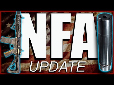 UPDATE - Zero Dollar NFA Tax Stamp for Suppressors and Short Barrel Rifle Starts Today!