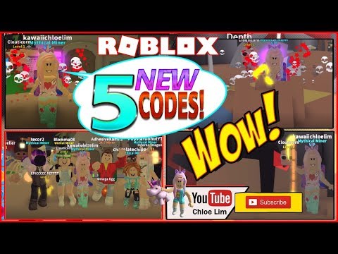 Roblox Gameplay Mining Simulator 5 Amazing Codes And - roblox mining simulator codes for rebirth coins