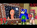 Scary MONSTER Chasing Ekta and Ayush at 3:00 AM in Minecraft 😱