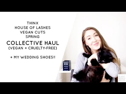 COLLECTIVE HAUL + My WEDDING Shoes!! (VEGAN & CRUELTY-FREE) // PLANT BASED BRIDE Video