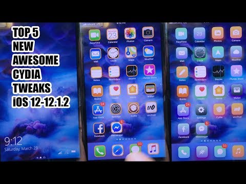 Top *NEW* 5 BEST Cydia Tweaks on iOS 12-12.1.2 (Unc0ver Tweaks)
