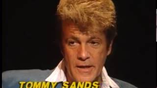 Tommy Sands--Rare TV Interview, Elvis Presley, Nancy Sinatra