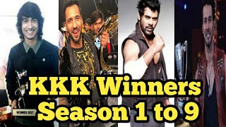 Khatron Ke Khiladi 2019 All Season Winner List 1,2,3,4,5,6,7,8,9/ Punit Pathak