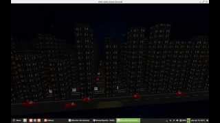 preview picture of video 'Java OpenGL Night City (Source Code Included)'