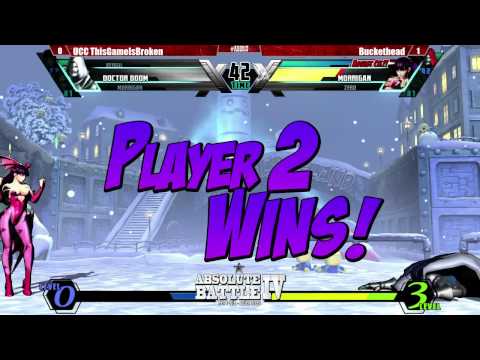 UCC ThisGameIsBroken vs Buckethead - Absolute Battle UMVC3 Top 16