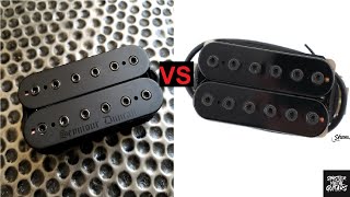 Video thumbnail for Seymour Duncan Black Winter vs. Bare Knuckle Warpig | Pickup Demo | by Sinister Metal Guitars