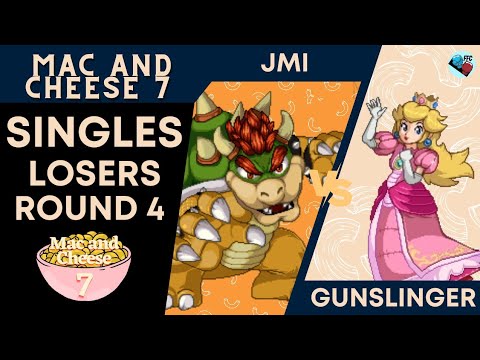 JMi (Bowser) vs UL Gunslinger (Peach) - SSF2 Losers Round 4 - Mac and Cheese 7