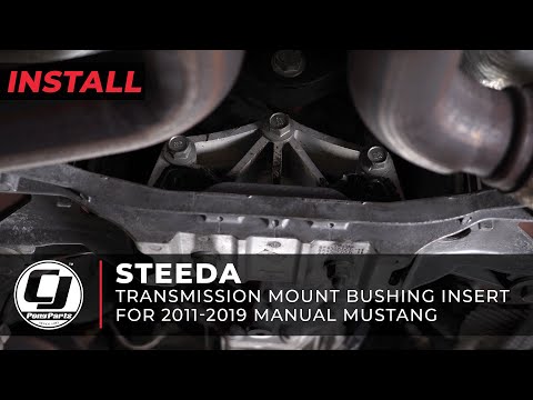 2011-2023 Mustang Install | Steeda Transmission Mount Bushing Insert