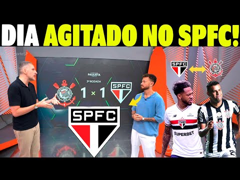 GLOBO ESPORTE SÃO PAULO! BUSY DAY AT SPFC! INFORMATION ON PLAYER TRANSFERS AT SÃO PAULO TODAY!