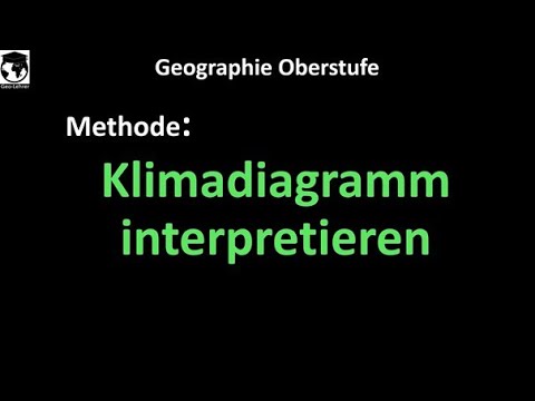 Methode: Klimadiagramm interpretieren (Geographie Oberstufe)