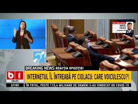 CIOLACU AMENINTA CU GREVA PARLAMENTARA_Stiri B1_14 aprilie 2021