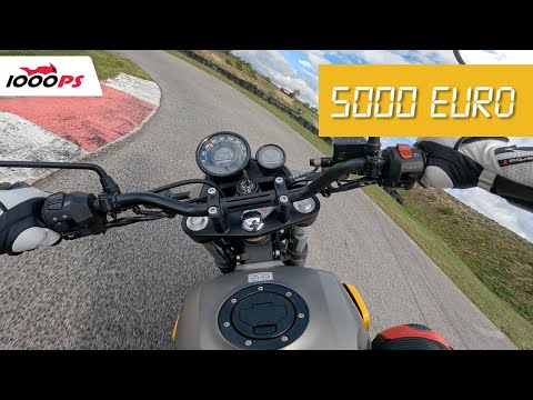 Peinigung oder Leiwand? Royal Enfield Scram 411 Bestzeit auf der 1000PS Teststrecke