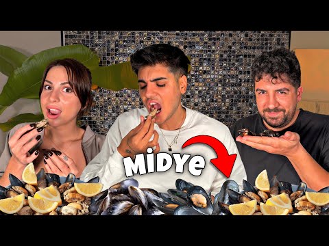 EN ÇOK MİDYE YİYEN KAZANIR!! 10.000₺ ÖDÜLLÜ Melih Yıldırım | Sıla Beyoğlu | Serkan 