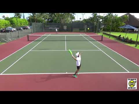 Maverick Lwin vs. Sage Chatterjee R4 HIGHLIGHTS - UTR Flex League Hawaii (Nov) 2020