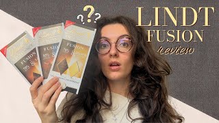 TWO chocolate bars in ONE - NEW Lindt Fusions chocolate review