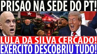 ANDRÉ MENDONÇA DECIDE AGORA - EXÉRCITO PRENDE NA SEDE DO PT! LULA ENTRA EM PÂNICO!