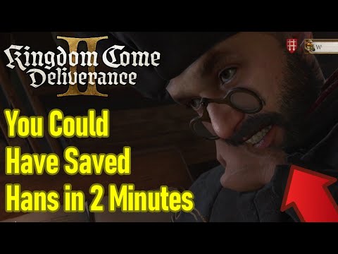 How to save Hans from the gallows in 2 minutes without stealth in Kingdom Come Deliverance 2