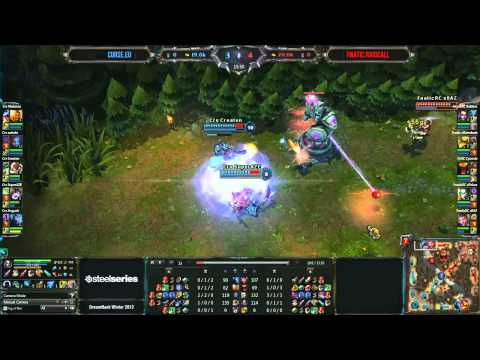 LoL Dreamhack Curse.EU vs Fnatic.RaidCall (Game 1/1)
