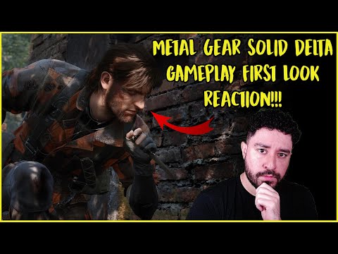 METAL GEAR SOLID DELTA: SNAKE EATER FIRST LOOK AT GAMEPLAY REACTION!