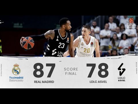 Real vs Asvel 87-78 best plays March 5, 2020