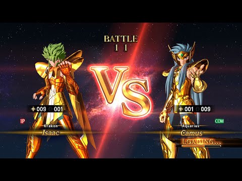Isaac (Kraken Scale) vs Camus (Aquarius Gold Cloth) - Saint Seiya: Soldiers' Soul