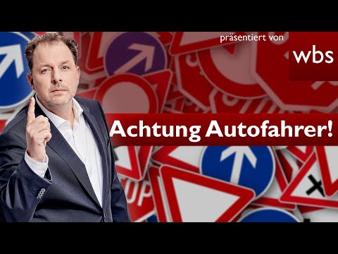 Achtung Autofahrer: Neuer Bußgeldkatalog ab morgen - Es wird teuer! | RA Christian Solmecke