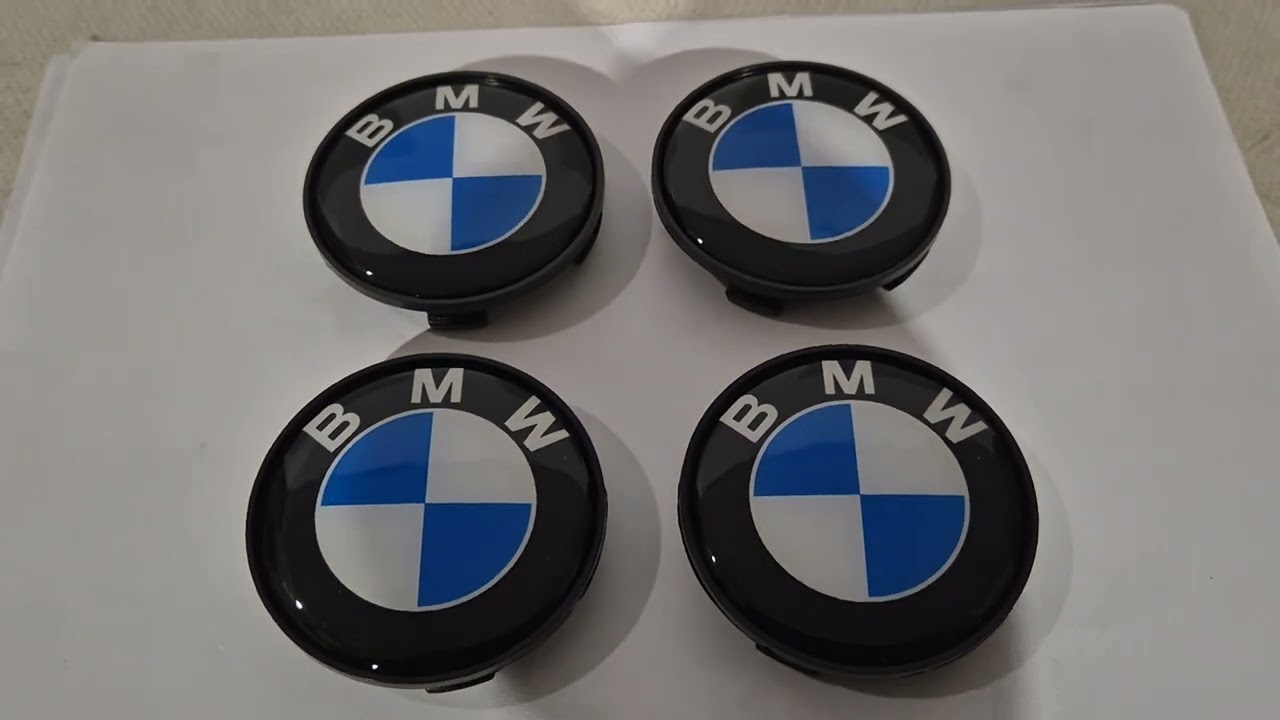 BMW Ковпачки OEM V2 68/64.5мм (4 шт) Video 1