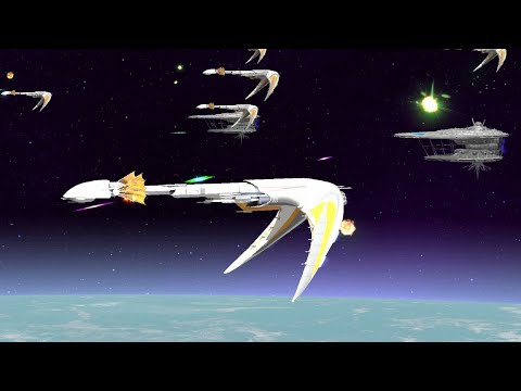 Galactic Empire vs Hapes Consortium - Star Wars: Empire At War AotR Mod NPC Battle