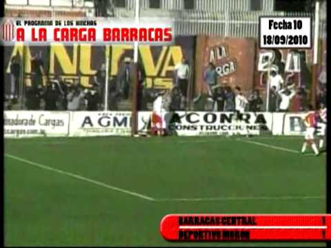 Barracas Central 1-1 Deportivo Moron (Fecha 10 - 18/09/2010)