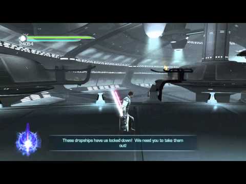 Star Wars The Force Unleashed 2 Gameplay Walkthrough part 8/9 Mission 5 Kamino The Return pt2