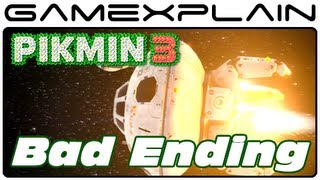 Pikmin 3: Bad Ending & Credits (1080p English - SPOILERS!)